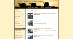 Desktop Screenshot of brownsag.co.uk